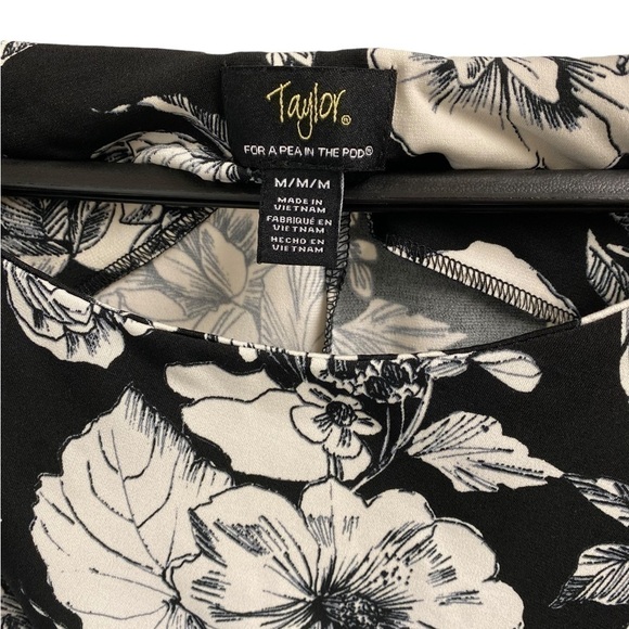 TAYLOR for a pea in the pod ( maternity) black and white dress size medium - Picture 6 of 6